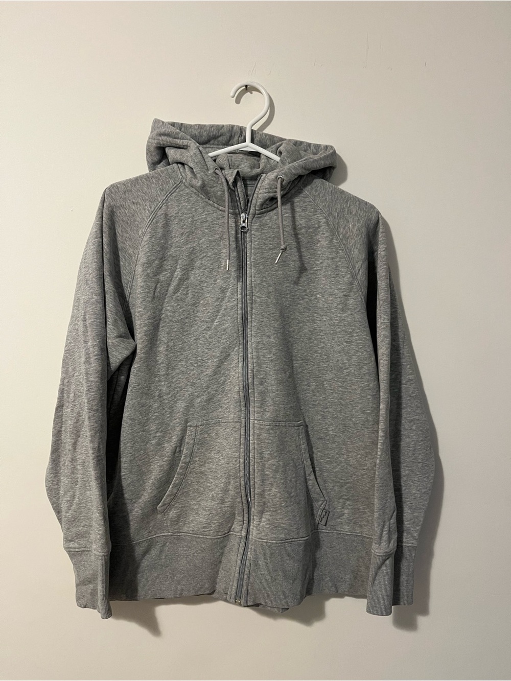 Denver Hayes Heather Gray Full-Zip Hooded Sweatshirt